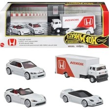 Die Grup Hot Wheels Premium Honda Serisi GMH39 Civic, Nsx-R, S2000 20TH Anniversary, Sakura Sprinter