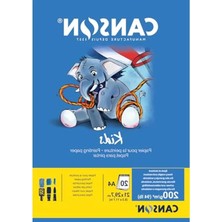 Die Grup A4 Boyutunda Beyaz Boyama Kağıdı, Hobi Için