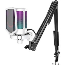 Die Grup Rgb Kondenser Mikrofon Seti, Oyun ve Müzik Kaydı Için