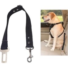 Die Grup Kedi ve Köpekler Için Araç Emniyet Kemeri, Siyah