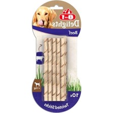 Die Grup 10'lu 55 gr Burgu Çubuklar, Lezzetli Köpek Ödülü ve Eğlence