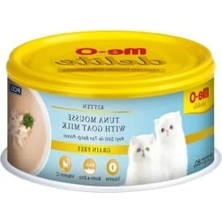 Die Grup Delite Yavru Kedi Keçi Sütü ile Ton Balığı Püresi Konserve, 80 gr
