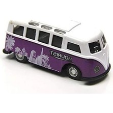 Die Grup Die Cast Metal Minibüs, 1:55 Ölçekli Çekbırak Model