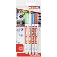 Die Grup Temel Tebeşir Kalemi Seti, 4 Renk, 1-2 mm Uç
