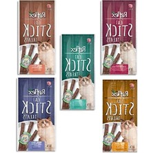 Die Grup 5'li Mix Kedi Ödül Seti, Çeşitli Lezzetlerle Dolu, Kediniz Için Özel