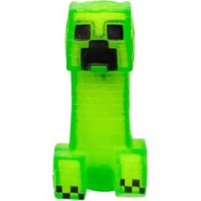 Die Grup Minecraft Esnek Karakterler, Creeper, Süper Çıtır Goo Içinde Gizli Barut Parçasıyla Doldurma, Onu Boyutunun 3 Katına Kadar Uzatın - Duyusal Oyuncaklar