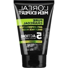 Die Grup L'oreal Paris Men Expert Pure Charcoal Cilt Problemlerine Karşı Savaşan Yüz Yıkama Jeli 100 ml