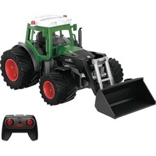 Die Grup 2.4ghz Uzaktan Kumandalı 1:24 Ölçek Şarjlı Traktör ve Forklift Seti