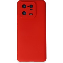 Hsc Bilişim Mi 13 Pro Kılıf Nano Içi Kadife Silikon - Kırmızı