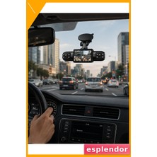 Esplendor Araç Içi Kamera Full Hd Gece Görüşlü 4 Kamera Destekli Geniş Açılı Kayıt (Kopya)