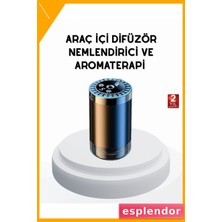 Esplendor Yıldız Projeksiyonlu Araç Içi Hava Nemlendirici ve Difüzör