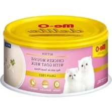 Die Grup Yavru Kedi Için Keçi Sütü ile Tavuk Püresi Konserve, 80 gr