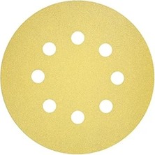 Die Grup 125 mm Zımpara, 120 Kum, 8 Delikli