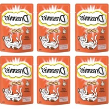 Die Grup Kuru Kedi Ödül Maması, Tavuk Aromalı, 6 x 60 G