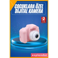 Esplendor 2.0 Inç Ekran Mini 1080P Hd Çocuk Kamera Dijital Fotoğraf Makinesi