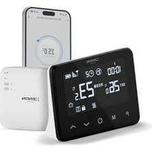Die Grup Xenon Smart Akıllı Wi-Fi Termostat Uzaktan Uygulama ile Kontrol Edilebilen Kombi ve Su Sıcaklık Kontrol Modülü X7402