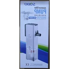 Die Grup Akvaryum Iç Filtre, 15W Gücünde, 1000 Lt/saat Akış Hızı