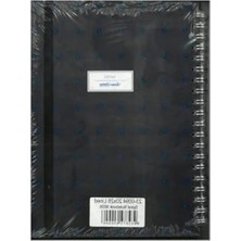 Die Grup 0094 Notes 20X28CM Spiralli Sert Kapak 90GR. 96YP. Çizgili Defter