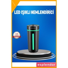 Esplendor USB Bağlantılı Led’li Hava Nemlendirici Aromaterapi Buhar Difüzörü