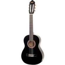 Die Grup Siyah Klasik Gitar Seti, Kılıf ve Yedek Tel ile