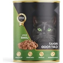 Die Grup Kuzu Etli Düşük Tahıllı Yaş Kedi Maması 415 gr