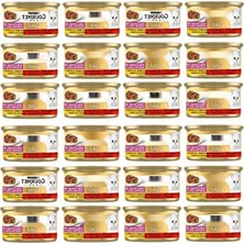 Die Grup Sığır Etli ve Tavuklu Yaş Kedi Maması (24 x 85 Gr)