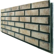 Pan Dekor 5 Adet (3m2) x Tuğla Strafor Dış Cephe Duvar Paneli (DCT-507)