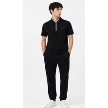 Lacoste Fermuar Yaka  Regular Fit  Lacivert