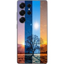 Le Balvo Samsung Galaxy S25 Ultra Uyumlu Gündoğumu Mevsimi Baskılı Silikon Kılıf