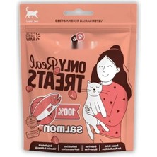 Die Grup %100 Çiğ Somonlu Freeze-Dried Kedi Ödül Maması 40G