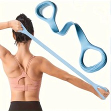 Ardova 8 Şekilli Silikon Yoga Direnç Bantları - Sırt, Bel ve Kol Antrenmanı İçin Ergonomik Fitness Ekipmanı