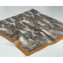 Miray Nevada Büyük Boy Organik Pamuk Eşarp - 120 x 120 - 06451-10