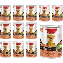Die Grup Somonlu Jöleli Konserve Mama - Yetişkin Köpekler Için (400 gr x 12 Adet)