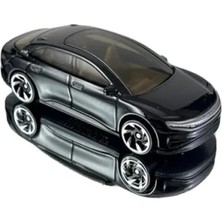 Die Grup Lucid Air Siyah Elektrikli Araç Modeli - Hot Wheels Koleksiyonu