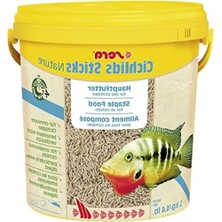 Die Grup Besleyici Cichlids Sticks Balık Yemi 2 kg