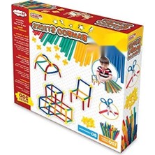Die Grup Esnek Plastik Bambu Çubuklar - 200 Parça
