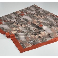 Miray Nevada Büyük Boy Organik Pamuk Eşarp - 120 x 120 - 06451-08