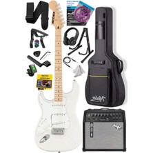 Die Grup 50W Amfili Elektro Gitar Seti - Maple Klavye Sss