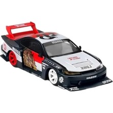 Die Grup Koleksiyonluk 1:64 Ölçekli Diecast Model Araç - Beyaz/siyah Grafiklerle