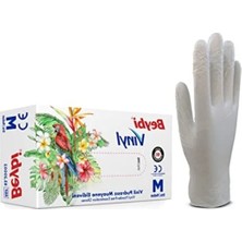 Die Grup Yeniden Kullanılabilir Vinyldan Yapılmış Temizlik Eldiveni, Büyük Boy