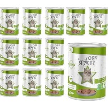 Die Grup Yetişkin Kediler Için Kuzulu Konserve Pate 400 gr x 12 Adet