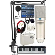 Die Grup Midi Live Paket - Ses Kartlı Mikser ve Mıdı Klavye Seti