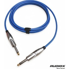 AUDIOX Beta Series Jak Kablo 6.3 mm Mono Gitar Amfi Klavye Enstrüman Kablosu