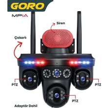 MPIA Mpıa Goro 16 Mp 4 Lensli 3*ptz Dijital Zoom Wi-Fi Güvenlik Ip Kamera