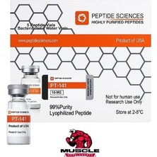 Ps PT-141 10 Mg | %99 Saflık | Liyofilize Peptit | Tek Vial