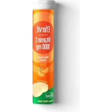 Die Grup Lezzetli Efervit Vitamin C 1000 Mg - 20 Eff Tablet