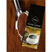 Rioba Filtre Kahve %80 Arabica %20 Robusta Öğütülmüş Kahve 1000 gr