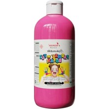 Die Grup Pembe Parmak Boyası - 500GR Eğlenceli Sanat Aktiviteleri Için