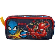 Die Grup Su Geçirmez Polyester Spiderman Temalı Kalem Çantası