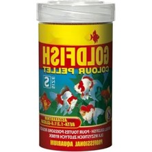 Die Grup Yetişkin Goldfish Için Renkli Pellet - 100ML